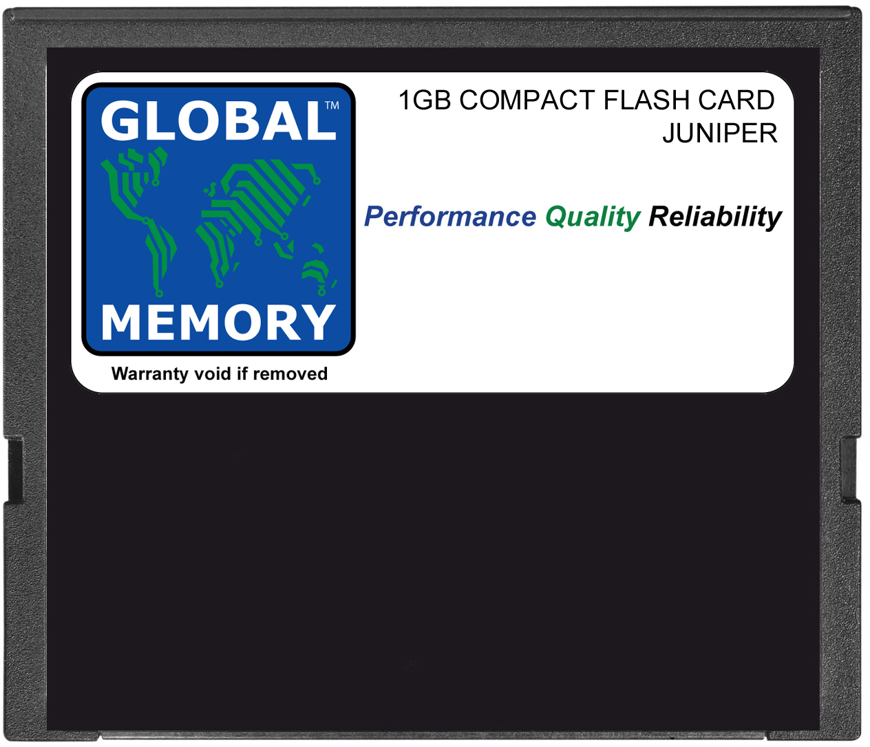 1GB COMPACT FLASH CARD MEMORY FOR JUNIPER RE-5.0 / RE-400 / RE-850 ROUTING ENGINES (CF-UPG2-1G-S) - Click Image to Close